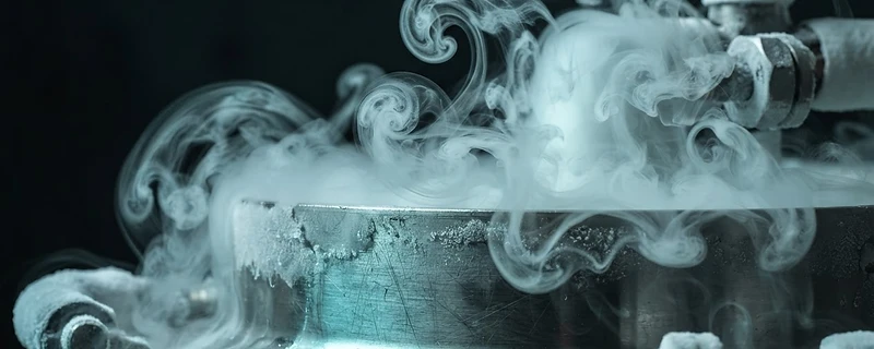Cryogenic vapor over stainless steel storage