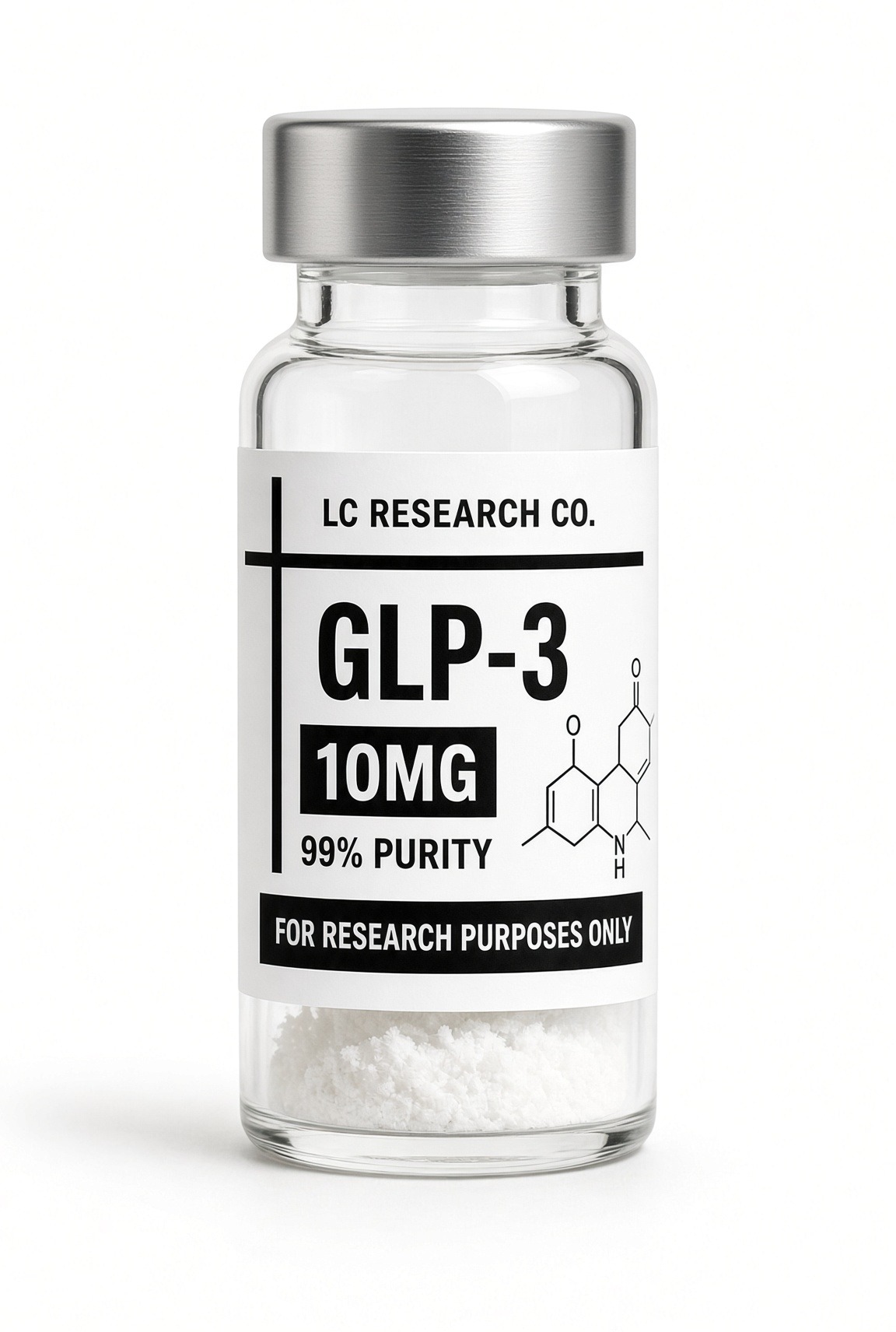 GLP-3 research vial