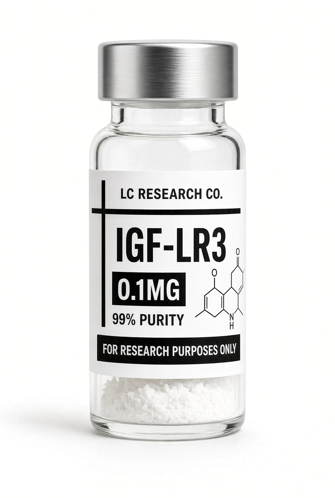 IGF-1 LR3 research vial