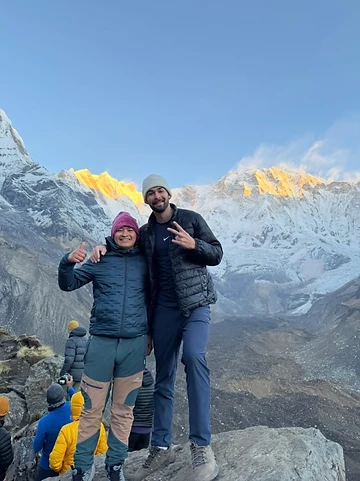 Trekking at Annapurna Base Camp, Nepal