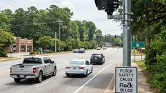 Flock Cameras in Eastern North Carolina