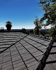 Completed roofing project