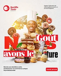 Food brand promo design