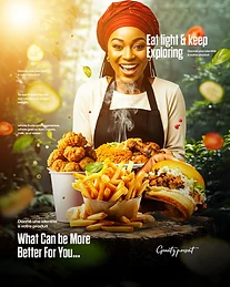 Restaurant promo artwork