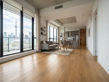 Hardwood Floor Installation — Downtown Toronto