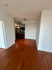 Condo living room and kitchen after full turnover