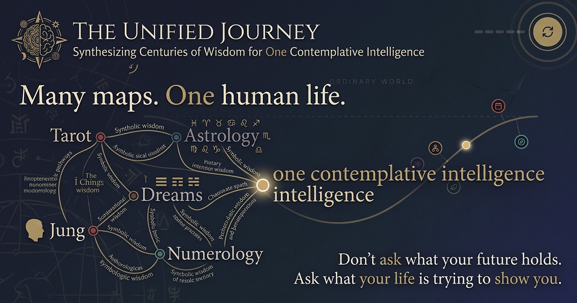 The unified journey: many ancient wisdom systems converging into one contemplative intelligence
