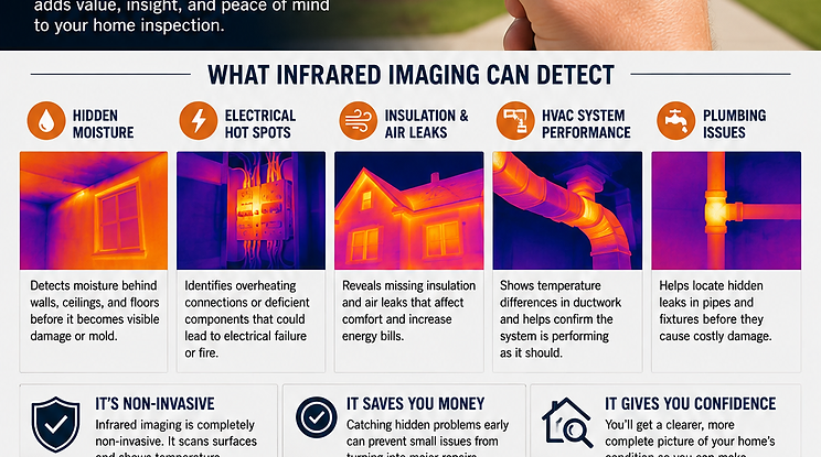 Why Infrared Imaging Matters During a Home Inspection