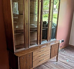 Mid-century modern china cabinet