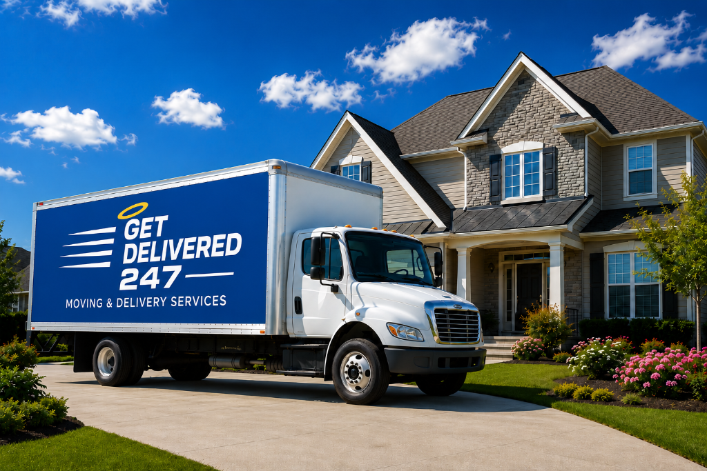 Get Delivered 247 box truck ready for delivery