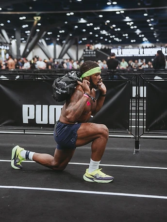Sandbag Lunges
