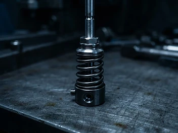 PLAGATE valve piston and internal spring mechanism