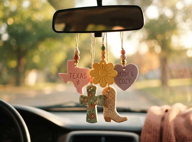 Handmade car freshies