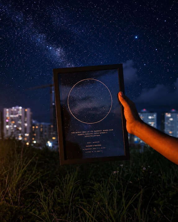 The Star Map Frame