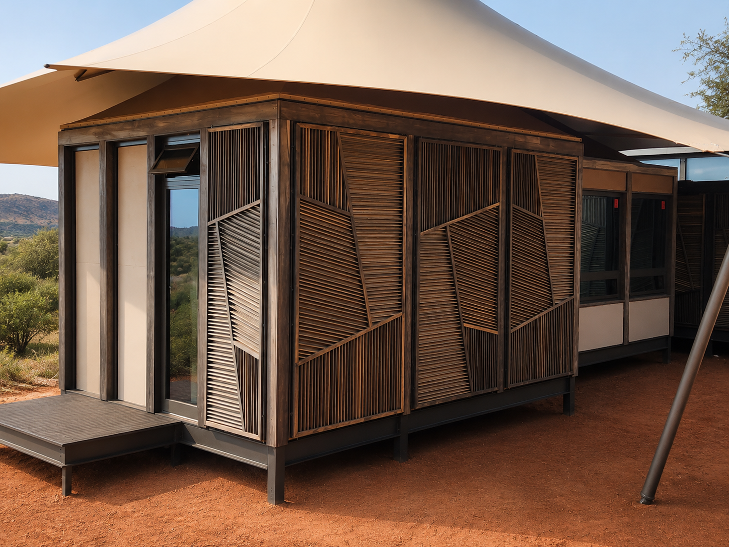 Tswalu Lodge Cladding