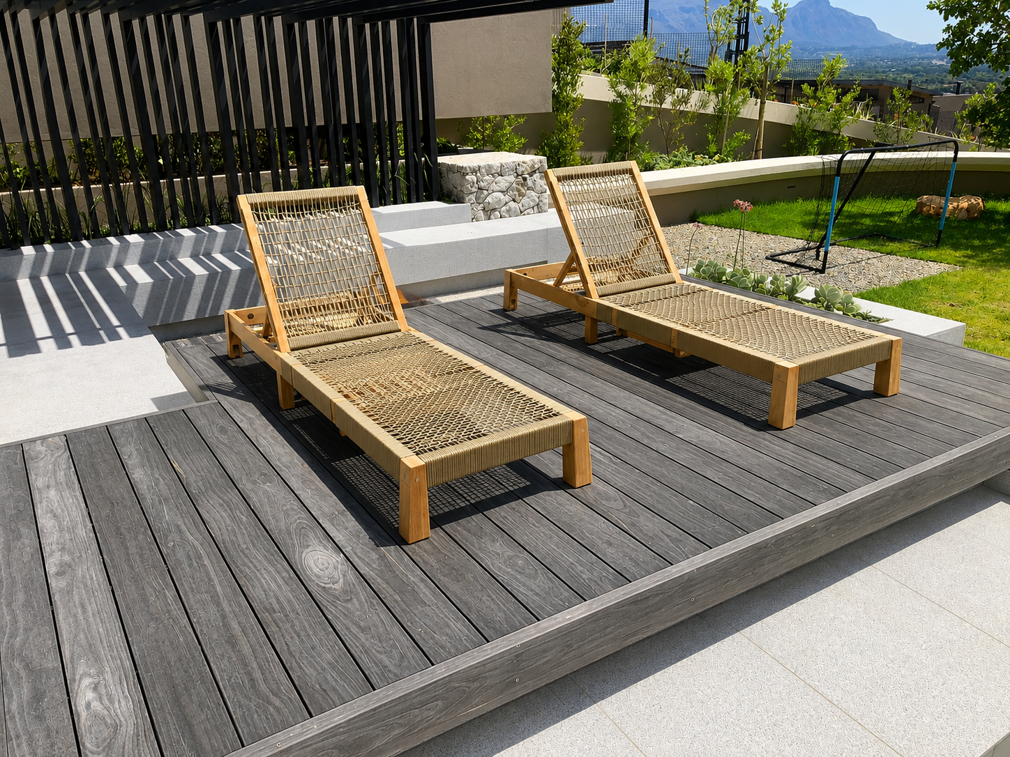 Grey Decking