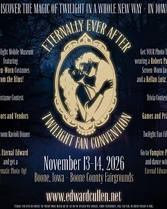 Eternal Edward, Forever: The Twilight Mobile Museum and fan Convention!