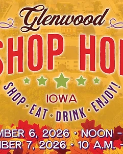 Glenwood Iowa Shop Hop 2026