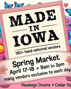 Made in Iowa Spring Market