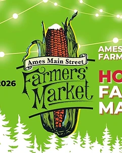 Holiday Farmers' Market — Ames, Nov 21
