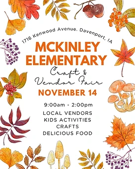 McKinley Elementary School Annual Craft & Vendor Fair