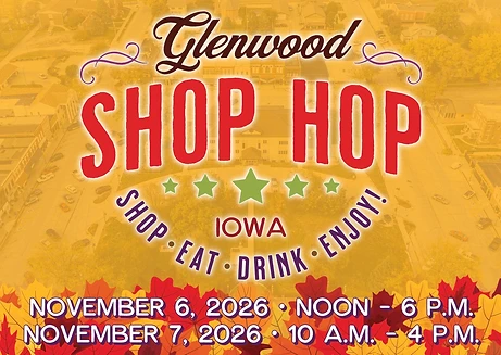 Glenwood Iowa Shop Hop 2026