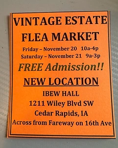 Vintage Estate Flea Market