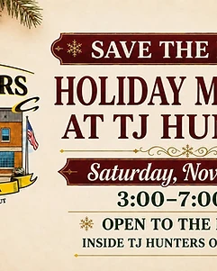Lansing Holiday Market | TJ Hunters | 3-7PM
