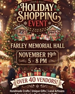 Farley Memorial Hall ~ Holiday Shopping Event
