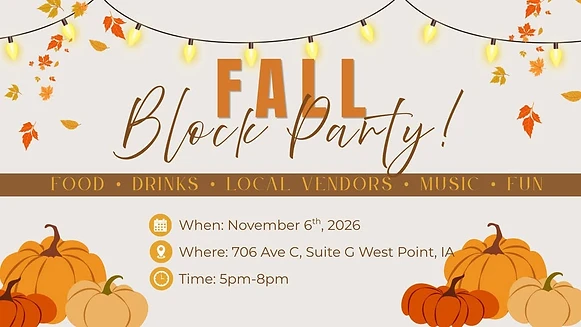 Duo Skin Fall Block Party + Vendor Market