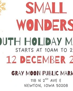 Small Wonders - Youth Holiday Market