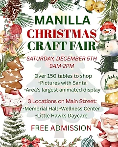 Manilla, IA Craft & Vendor fair