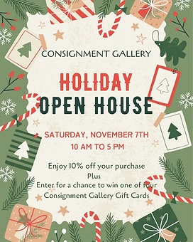 Consignment Gallery Holiday Open House