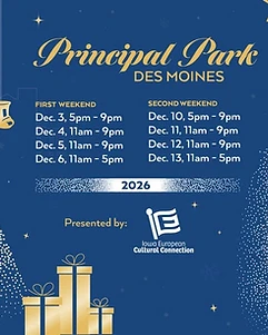 Christkindlmarket Des Moines 2026 — Dec 10–13