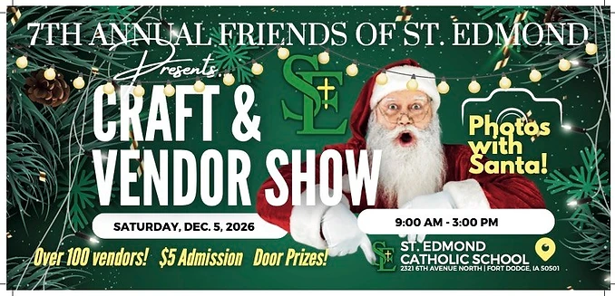 7th Annual Friends of Saint Edmond Craft & Vendor Show 2026