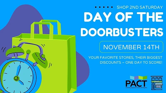 Shop 2nd Saturday: Day of the Doorbusters