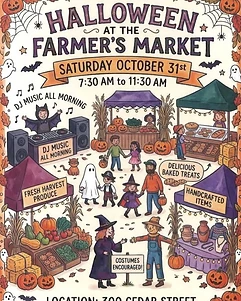 Halloween at the Farmer's Market