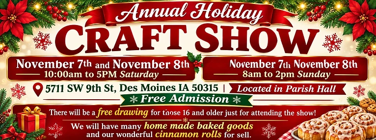 Annual Holiday Craft/Vendor Show