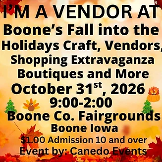Boone's Fall into the Holidays Craft, Vendors, Shopping Extravaganza Boutiques and More