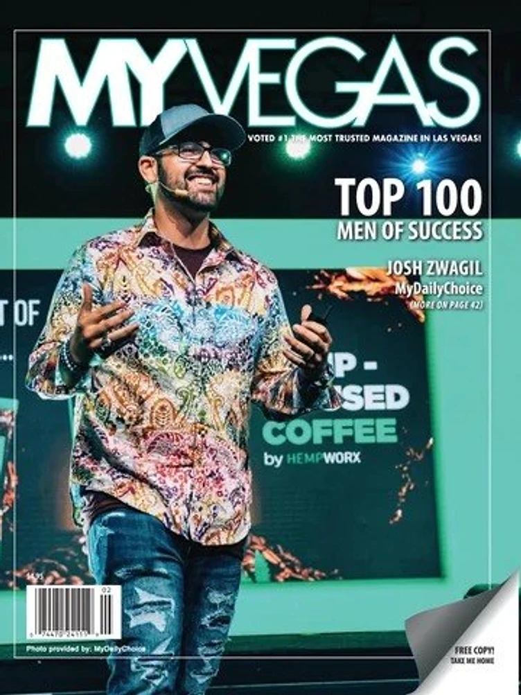 Josh Zwagil on stage