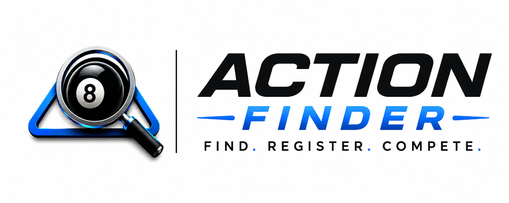 Action Finder — Find. Register. Compete.
