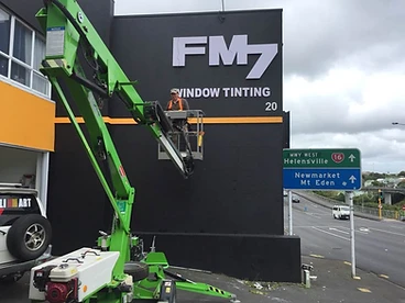 FM7 Window Tinting Sign
