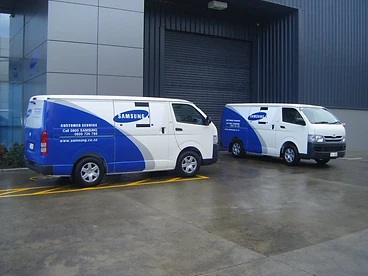 Samsung Service Vans
