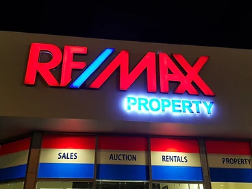 RE/MAX Property Illuminated Sign