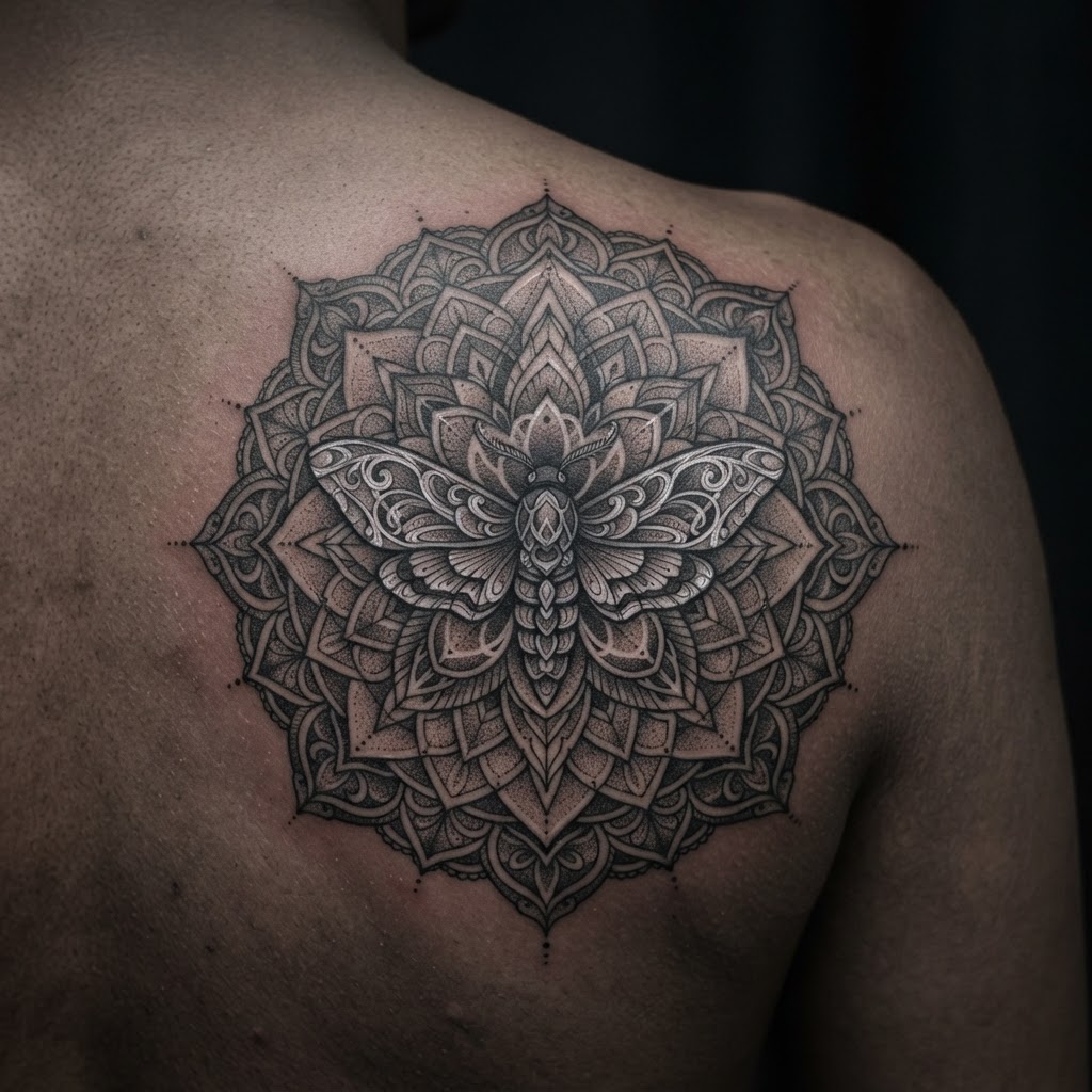 Fine-line Blackwork