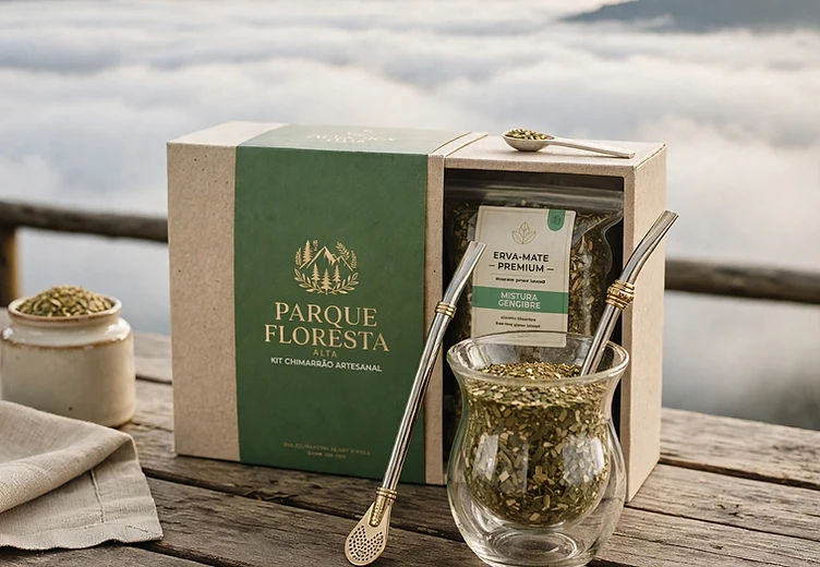 Kit Chimarrão exclusivo do Parque Floresta Alta