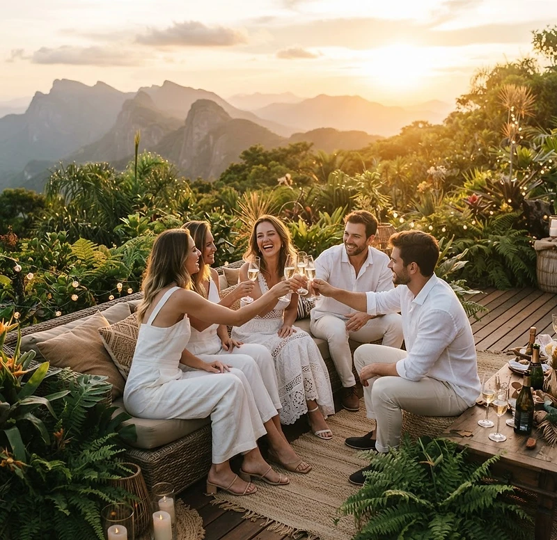 Réveillon Tropical na Montanha