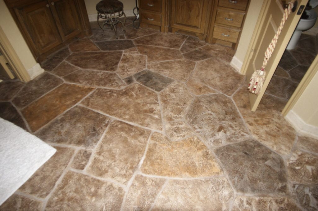 Heated Stone Flooring