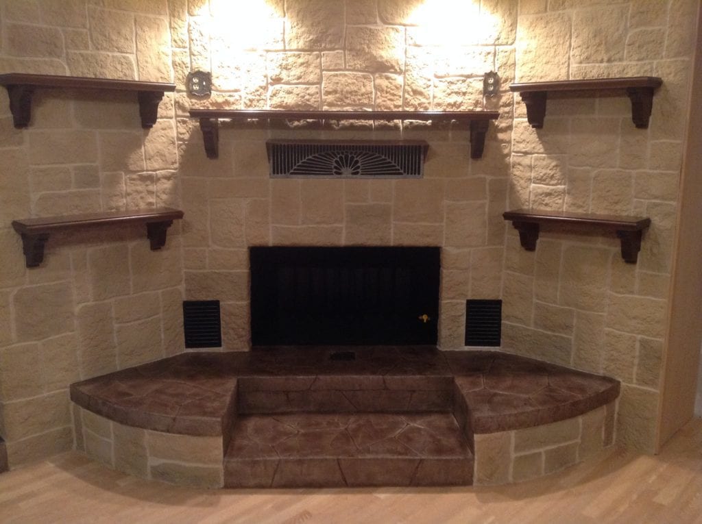 After Cre8stone stone overlay