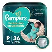 Pañal Pampers Protección Insuperable Talla P 36 un